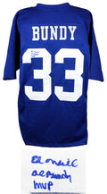 Ed O'Neill Signed Al Bundy #33 Polk High Blue Football Jersey w/Al Bundy, MVP - ONEJRY510 - Ed O'Neill Signed Al Bundy #33 Polk High Blue Football Jersey w/Al Bundy, MVP product image