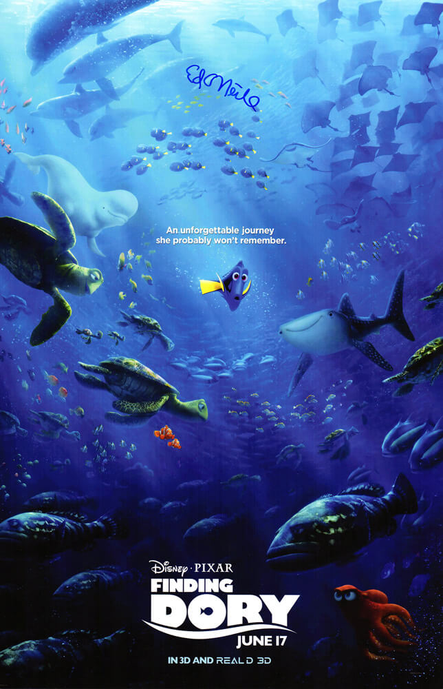 Ed O'Neill Signed Finding Dory 11x17 Movie Poster - ONEPST502 - Ed O'Neill Signed Finding Dory 11x17 Movie Poster product image