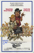 Tatum O'Neal Signed Bad News Bears 11x17 Movie Poster - ONEPST510 - Tatum O'Neal Signed Bad News Bears 11x17 Movie Poster product image