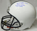 Ed O'Neill Signed Polk High School Riddell Full Size Replica Helmet w/Al Bundy No 33, Polk High, 4 TD's In 1 Game - ONEREP501 - Ed O'Neill Signed Polk High School Riddell Full Size Replica Helmet w/Al Bundy No 33, Polk High, 4 TD's In 1 Game product image
