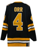 Bobby Orr Signed Boston Bruins Black Fanatics Vintage Hockey Premier Hockey Jersey - (Beckett) - ORRJRY400 - Bobby Orr Signed Boston Bruins Black Fanatics Vintage Hockey Premier Hockey Jersey - (Beckett) product image