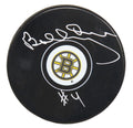 Bobby Orr Signed Boston Bruins Logo Hockey Puck (Great North) - ORRPUC401 - Bobby Orr Signed Boston Bruins Logo Hockey Puck (Great North) product image