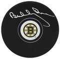 Bobby Orr Signed Boston Bruins Logo Hockey Puck - (Beckett)  - ORRPUC404 - Bobby Orr Signed Boston Bruins Logo Hockey Puck - (Beckett) product image