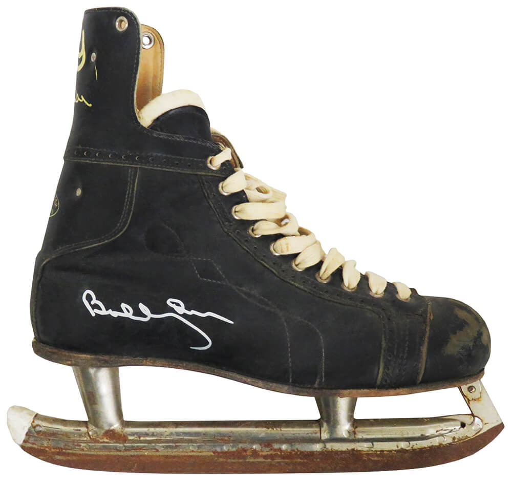 Bobby Orr Signed Rally Bobby Orr Black Ice Skate - (JSA) - ORRSKA401 - Bobby Orr Signed Rally Bobby Orr Black Ice Skate - (JSA) product image