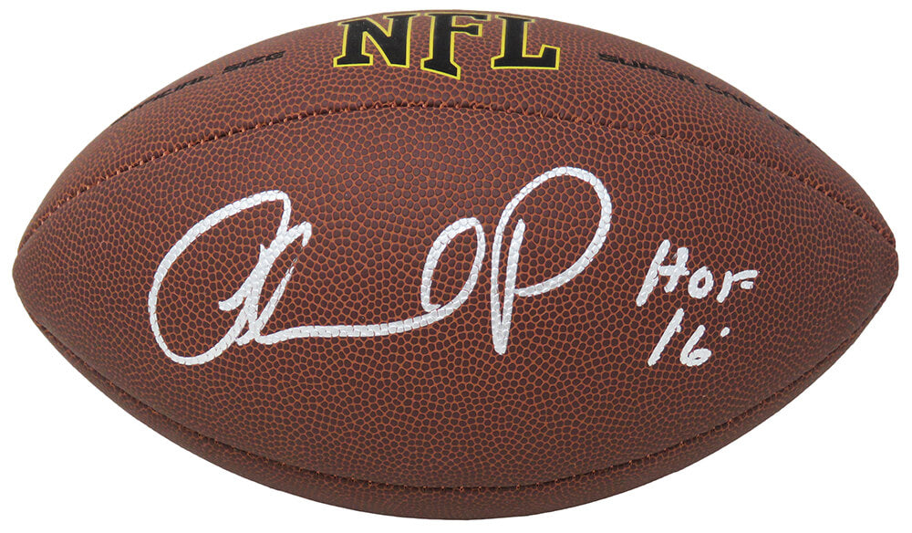 Orlando Pace Signed Wilson Super Grip Full Size NFL Football w/HOF'16 - PACFTB300 - Orlando Pace Signed Wilson Super Grip Full Size NFL Football w/HOF'16 product image