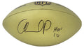 Orlando Pace Signed Wilson Duke Gold Metallic NFL Full Size Replica Football w/HOF'16 - PACFTB301 - Orlando Pace Signed Wilson Duke Gold Metallic NFL Full Size Replica Football w/HOF'16 product image