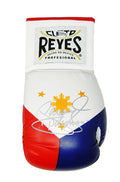 Manny 'Pacman' Pacquiao Signed Cleto Reyes Philippines Flag Logo White Boxing Glove (Beckett) - PACGLV506 - Manny 'Pacman' Pacquiao Signed Cleto Reyes Philippines Flag Logo White Boxing Glove (Beckett) product image