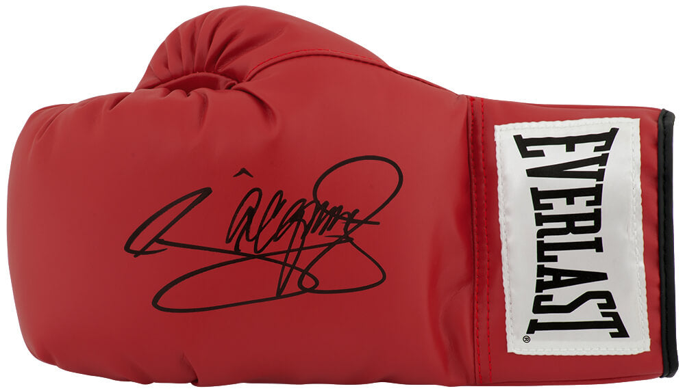 Manny Pacquiao Signed Everlast Red Boxing Glove - PACGLV508 - Manny Pacquiao Signed Everlast Red Boxing Glove product image