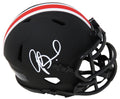 Orlando Pace Signed Ohio State Eclipse Black Matte Riddell Speed Mini Helmet - PACMIN305 - Orlando Pace Signed Ohio State Eclipse Black Matte Riddell Speed Mini Helmet product image