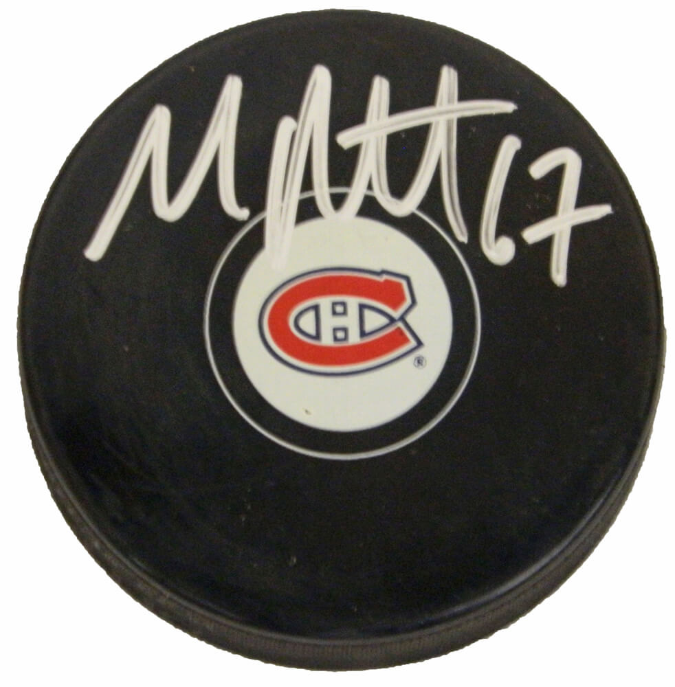Max Pacioretty Signed Montreal Canadiens Logo Hockey Puck - PACPUC400 - Max Pacioretty Signed Montreal Canadiens Logo Hockey Puck product image