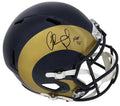 Orlando Pace Signed Rams 2000's Style Throwback Riddell Full Size Speed Replica Helmet w/HOF'16 - PACREP301 - Orlando Pace Signed Rams 2000's Style Throwback Riddell Full Size Speed Replica Helmet w/HOF'16 product image