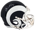 Orlando Pace Signed Rams (2017-2019 Style) White Horn Riddell Full Size Speed Replica Helmet w/HOF'16 - PACREP307 - Orlando Pace Signed Rams (2017-2019 Style) White Horn Riddell Full Size Speed Replica Helmet w/HOF'16 product image