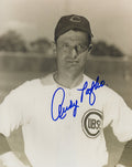 Andy Pafko Signed Chicago Cubs B&W Close Up Pose 8x10 Photo - PAF08P101 - Andy Pafko Signed Chicago Cubs B&W Close Up Pose 8x10 Photo product image