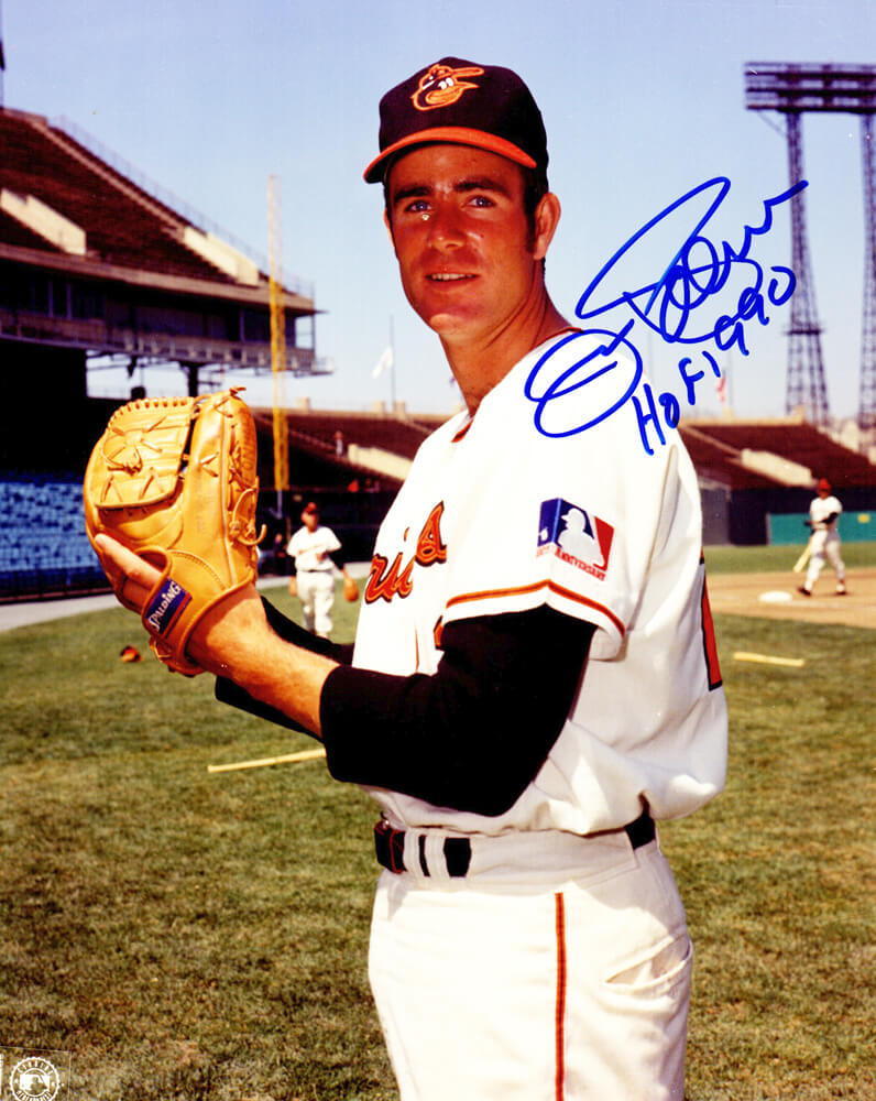 Jim Palmer Signed Baltimore Orioles 8x10 Photo w/HOF 1990 - PAL08P110 - Jim Palmer Signed Baltimore Orioles 8x10 Photo w/HOF 1990 product image
