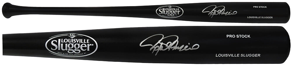 Rafael Palmeiro Signed Louisville Slugger Pro Stock Black Baseball Bat - PALBAT101 - Rafael Palmeiro Signed Louisville Slugger Pro Stock Black Baseball Bat product image
