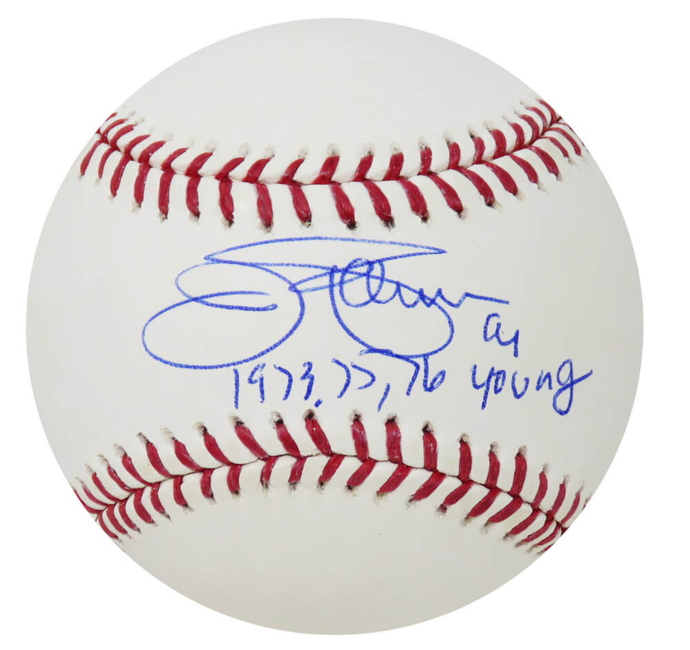 Jim Palmer Signed Rawlings Official MLB Baseball w/73,75,76 Cy Young (PSA/DNA) - PALBSB102 - Jim Palmer Signed Rawlings Official MLB Baseball w/73,75,76 Cy Young (PSA/DNA) product image