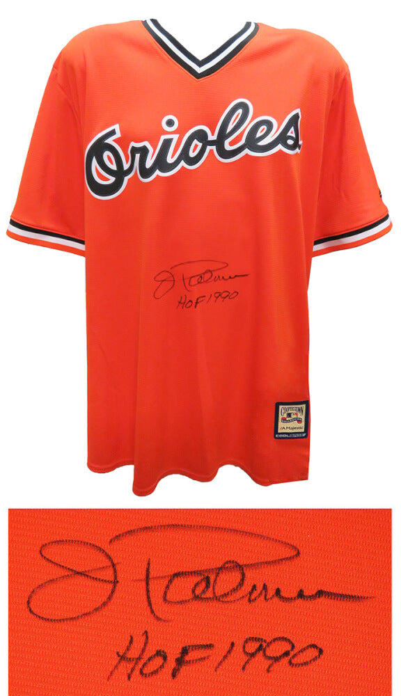 Jim Palmer Signed Baltimore Orioles Orange Cooperstown Collection Throwback Majestic Baseball Jersey w/HOF'90 - PALJRY102 - Jim Palmer Signed Baltimore Orioles Orange Cooperstown Collection Throwback Majestic Baseball Jersey w/HOF'90 product image