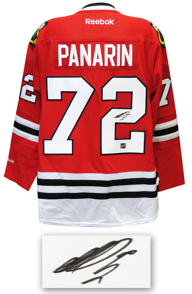 Artemi Panarin Signed Chicago Blackhawks Red Reebok Premier Jersey - PANJRY400 - Artemi Panarin Signed Chicago Blackhawks Red Reebok Premier Jersey product image