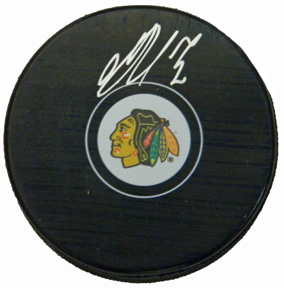 Artemi Panarin Signed Chicago Blackhawks Logo Hockey Puck - PANPUC400 - Artemi Panarin Signed Chicago Blackhawks Logo Hockey Puck product image