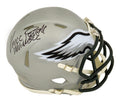 Vince Papale Signed Philadelphia Eagles FLASH Riddell Speed Mini Helmet w/Invincible - PAPMIN301 - Vince Papale Signed Philadelphia Eagles FLASH Riddell Speed Mini Helmet w/Invincible product image