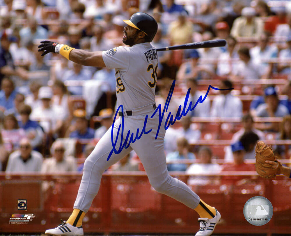 Dave Parker Signed Oakland Athletics (A's) Swinging Action 8x10 Photo - PAR08P112TW - Dave Parker Signed Oakland Athletics (A's) Swinging Action 8x10 Photo product image