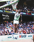 Robert Parish Signed Boston Celtics Dunk 16x20 Photo w/HOF'03 - PAR16P201 - Robert Parish Signed Boston Celtics Dunk 16x20 Photo w/HOF'03 product image