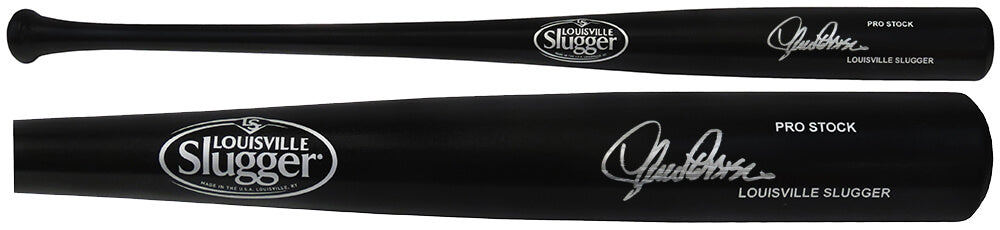 Lance Parrish Signed Louisville Slugger Pro Stock Black Baseball Bat - PARBAT121 - Lance Parrish Signed Louisville Slugger Pro Stock Black Baseball Bat product image