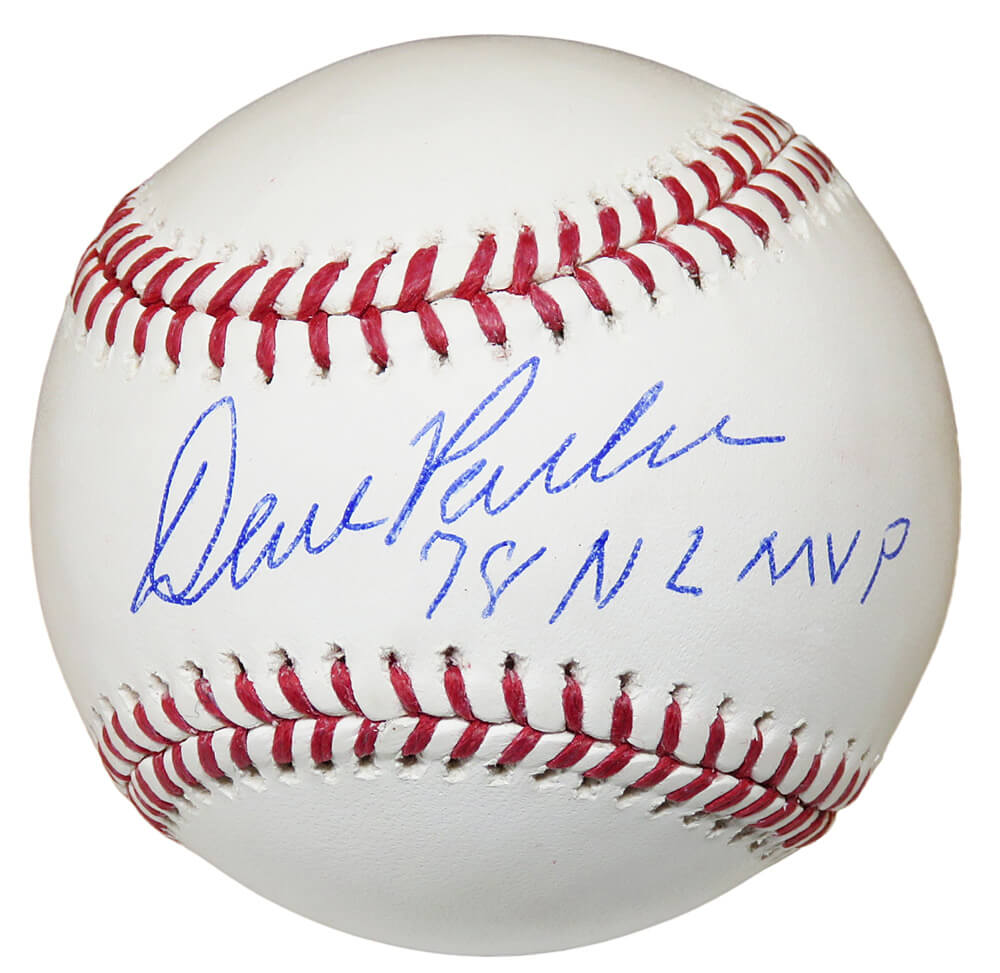 Dave Parker Signed Rawlings Official MLB Baseball w/78 NL MVP - PARBSB112 - Dave Parker Signed Rawlings Official MLB Baseball w/78 NL MVP product image