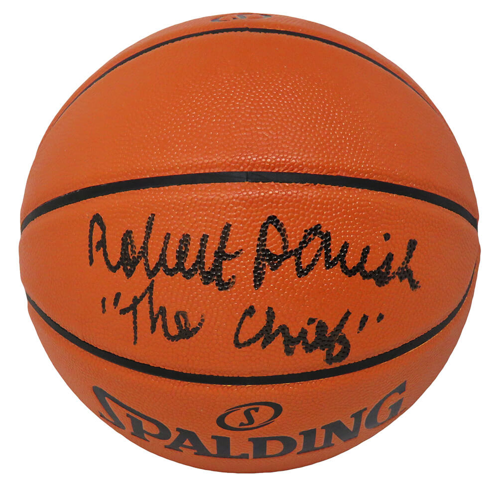 Robert Parish Signed Spalding Game Series Replica NBA Basketball w/The Chief - PARBSK205 - Robert Parish Signed Spalding Game Series Replica NBA Basketball w/The Chief product image