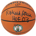 Robert Parish Signed Spalding Boston Celtics Logo Game Series Replica NBA Basketball w/HOF'03 - PARBSK206 - Robert Parish Signed Spalding Boston Celtics Logo Game Series Replica NBA Basketball w/HOF'03 product image