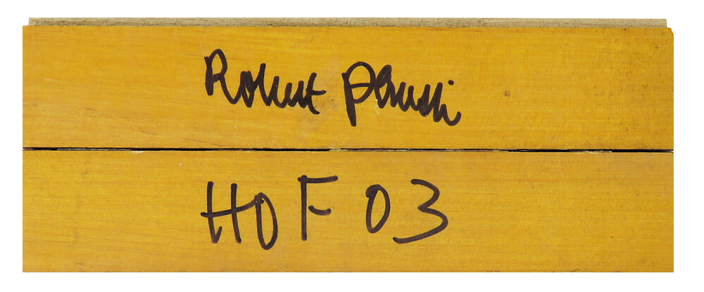 Robert Parish Signed  8x3 Basketball Court Floor Piece w/HOF'03 - PARFLO201 - Robert Parish Signed 8x3 Basketball Court Floor Piece w/HOF'03 product image