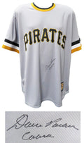 Dave Parker Signed Pittsburgh Pirates Grey Throwback Cooperstown Collection Majestic Replica Baseball Jersey w/Cobra - PARJRY110 - Dave Parker Signed Pittsburgh Pirates Grey Throwback Cooperstown Collection Majestic Replica Baseball Jersey w/Cobra product image