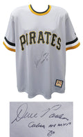 Dave Parker Signed Pittsburgh Pirates Grey Throwback Cooperstown Collection Majestic Replica Baseball Jersey w/Cobra, NL MVP 78 - PARJRY111 - Dave Parker Signed Pittsburgh Pirates Grey Throwback Cooperstown Collection Majestic Replica Baseball Jersey w/Cobra, NL MVP 78 product image