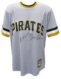 Dave Parker Signed Pittsburgh Pirates Grey Throwback Cooperstown Collection Majestic Replica Baseball Jersey w/NL MVP 78 - PARJRY113 - Dave Parker Signed Pittsburgh Pirates Grey Throwback Cooperstown Collection Majestic Replica Baseball Jersey w/NL MVP 78 product image