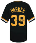 Dave Parker Signed Black Throwback Custom Baseball Jersey - PARJRY114 - Dave Parker Signed Black Throwback Custom Baseball Jersey product image