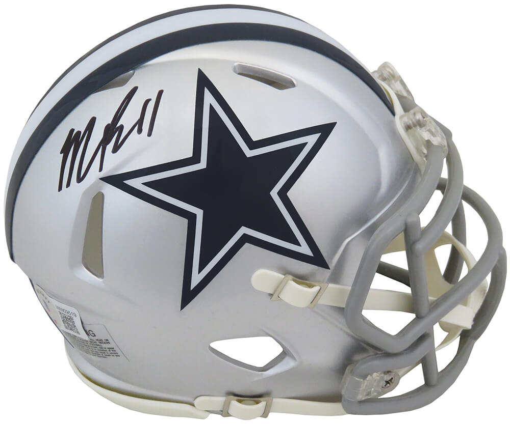 Micah Parsons Signed Dallas Cowboys Riddell Speed Mini Helmet - (Beckett) - PARMIN300 - Micah Parsons Signed Dallas Cowboys Riddell Speed Mini Helmet - (Beckett) product image