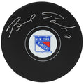Brad Park Signed NY Rangers Logo Hockey Puck - PARPUC412 - Brad Park Signed NY Rangers Logo Hockey Puck product image
