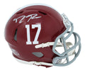 Daron Payne Signed Alabama Crimson Tide Riddell Speed Mini Helmet - PAYMIN301 - Daron Payne Signed Alabama Crimson Tide Riddell Speed Mini Helmet product image