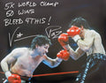 Vinny 'Paz' Pazienza Signed Boxing Punching 16x20 Photo w/3-Inscriptions - PAZ16P502 - Vinny 'Paz' Pazienza Signed Boxing Punching 16x20 Photo w/3-Inscriptions product image
