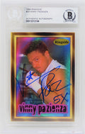 Vinny 'Paz' Pazienza Signed 1996 Ringside Boxing Trading Card #24 w/5x - (Beckett Encapsulated) - PAZCAR501 - Vinny 'Paz' Pazienza Signed 1996 Ringside Boxing Trading Card #24 w/5x - (Beckett Encapsulated) product image