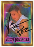 Vinny 'Paz' Pazienza Signed 1996 Ringside Boxing Trading Card #24 - PAZCAR503 - Vinny 'Paz' Pazienza Signed 1996 Ringside Boxing Trading Card #24 product image