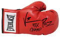 Vinny 'Paz' Pazienza Signed Everlast Red Boxing Glove w/5x Champ - PAZGLV501 - Vinny 'Paz' Pazienza Signed Everlast Red Boxing Glove w/5x Champ product image