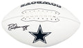 Drew Pearson Signed Dallas Cowboys Franklin White Logo Football - PEAFTB300 - Drew Pearson Signed Dallas Cowboys Franklin White Logo Football product image