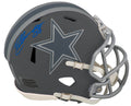 Drew Pearson Signed Dallas Cowboys SLATE Riddell Speed Mini Helmet - PEAMIN301 - Drew Pearson Signed Dallas Cowboys SLATE Riddell Speed Mini Helmet product image