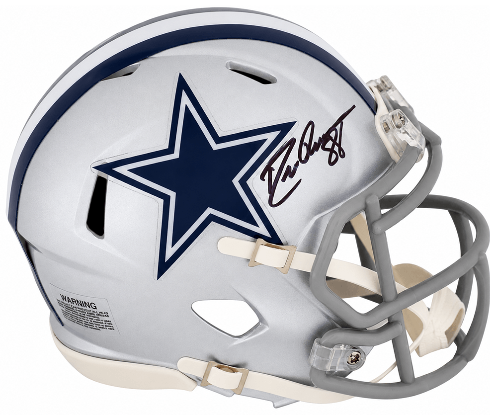 Drew Pearson Signed Cowboys Riddell Speed Mini Helmet - PEAMIN302 - Drew Pearson Signed Cowboys Riddell Speed Mini Helmet product image