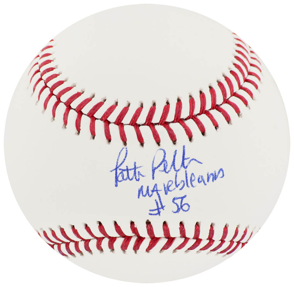 Patti Pelton Signed Rawlings Official MLB Baseball w/Marbleann - PELBSB500 - Patti Pelton Signed Rawlings Official MLB Baseball w/Marbleann product image