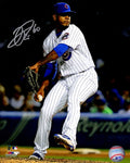 Felix Pena Signed Chicago Cubs Pitching Action 8x10 Photo - PEN08P100 - Felix Pena Signed Chicago Cubs Pitching Action 8x10 Photo product image