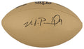 Michael Penix Jr. Signed Wilson Duke Gold Metallic NFL Full Size Replica Football - PENFTB301 - Michael Penix Jr. Signed Wilson Duke Gold Metallic NFL Full Size Replica Football product image