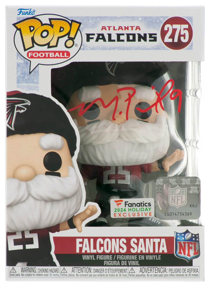 Michael Penix Jr. Signed Atlanta Falcons 2024 SANTA Funko Pop Doll #275 - PENFUN300 - Michael Penix Jr. Signed Atlanta Falcons 2024 SANTA Funko Pop Doll #275 product image