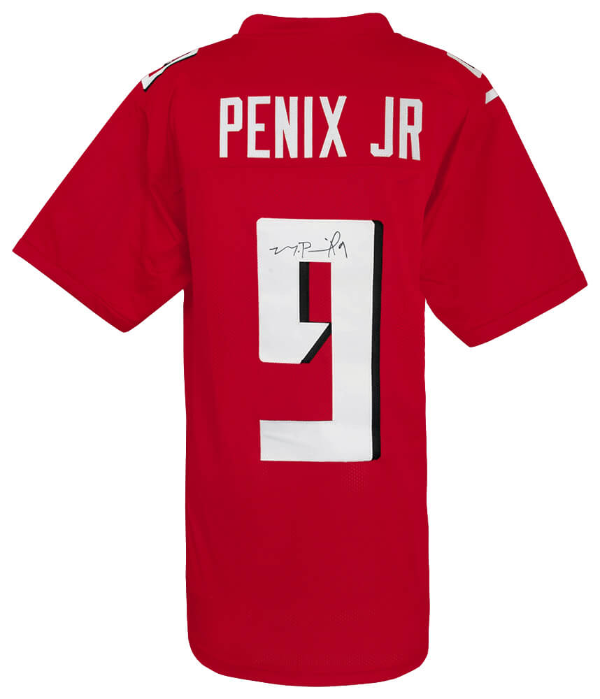 Michael Penix Jr. Signed Red Custom Football Jersey - PENJRY301 - Michael Penix Jr. Signed Red Custom Football Jersey product image